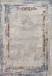 Dynamic Rugs ASTRO 3951-957 Grey and Blue and Gold